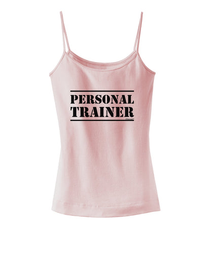 Personal Trainer Military Text Womens V-Neck Dark T-Shirt-Womens V-Neck T-Shirts-TooLoud-SoftPink-Small-Davson Sales
