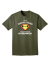 Personal Trainer - Superpower Adult Dark T-Shirt-Mens T-Shirt-TooLoud-Military-Green-Small-Davson Sales