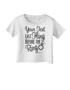 Personalized Bachelorette Party - Last Fling Before the Ring Infant T-Shirt-Infant T-Shirt-TooLoud-White-06-Months-Davson Sales