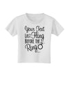 Personalized Bachelorette Party - Last Fling Before the Ring Toddler T-Shirt-Toddler T-Shirt-TooLoud-White-2T-Davson Sales