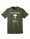 Personalized Cabin 1 Zeus Adult Dark T-Shirt-Mens T-Shirt-TooLoud-Military-Green-Small-Davson Sales