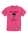 Personalized Cabin 1 Zeus Childrens T-Shirt-Childrens T-Shirt-TooLoud-Sangria-X-Small-Davson Sales