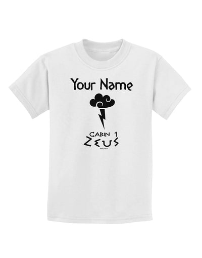 Personalized Cabin 1 Zeus Childrens T-Shirt-Childrens T-Shirt-TooLoud-White-X-Small-Davson Sales