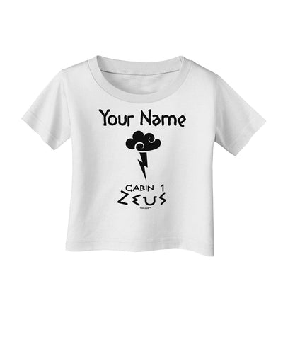 Personalized Cabin 1 Zeus Infant T-Shirt-Infant T-Shirt-TooLoud-White-06-Months-Davson Sales