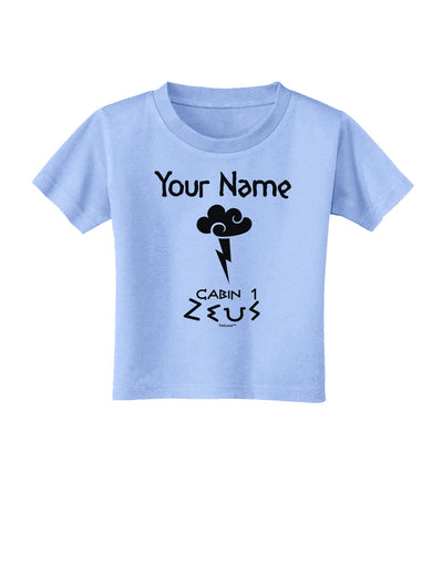 Personalized Cabin 1 Zeus Toddler T-Shirt-Toddler T-Shirt-TooLoud-Aquatic-Blue-2T-Davson Sales
