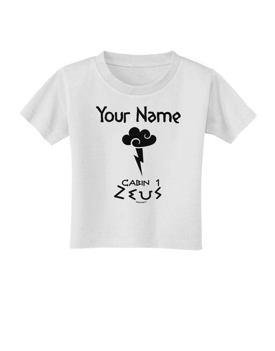 Personalized Cabin 1 Zeus Toddler T-Shirt-Toddler T-Shirt-TooLoud-White-2T-Davson Sales