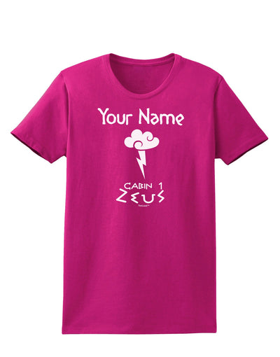 Personalized Cabin 1 Zeus Womens Dark T-Shirt-TooLoud-Hot-Pink-Small-Davson Sales