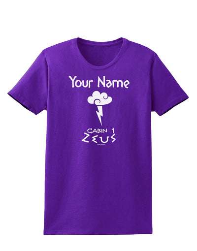 Personalized Cabin 1 Zeus Womens Dark T-Shirt-TooLoud-Purple-X-Small-Davson Sales