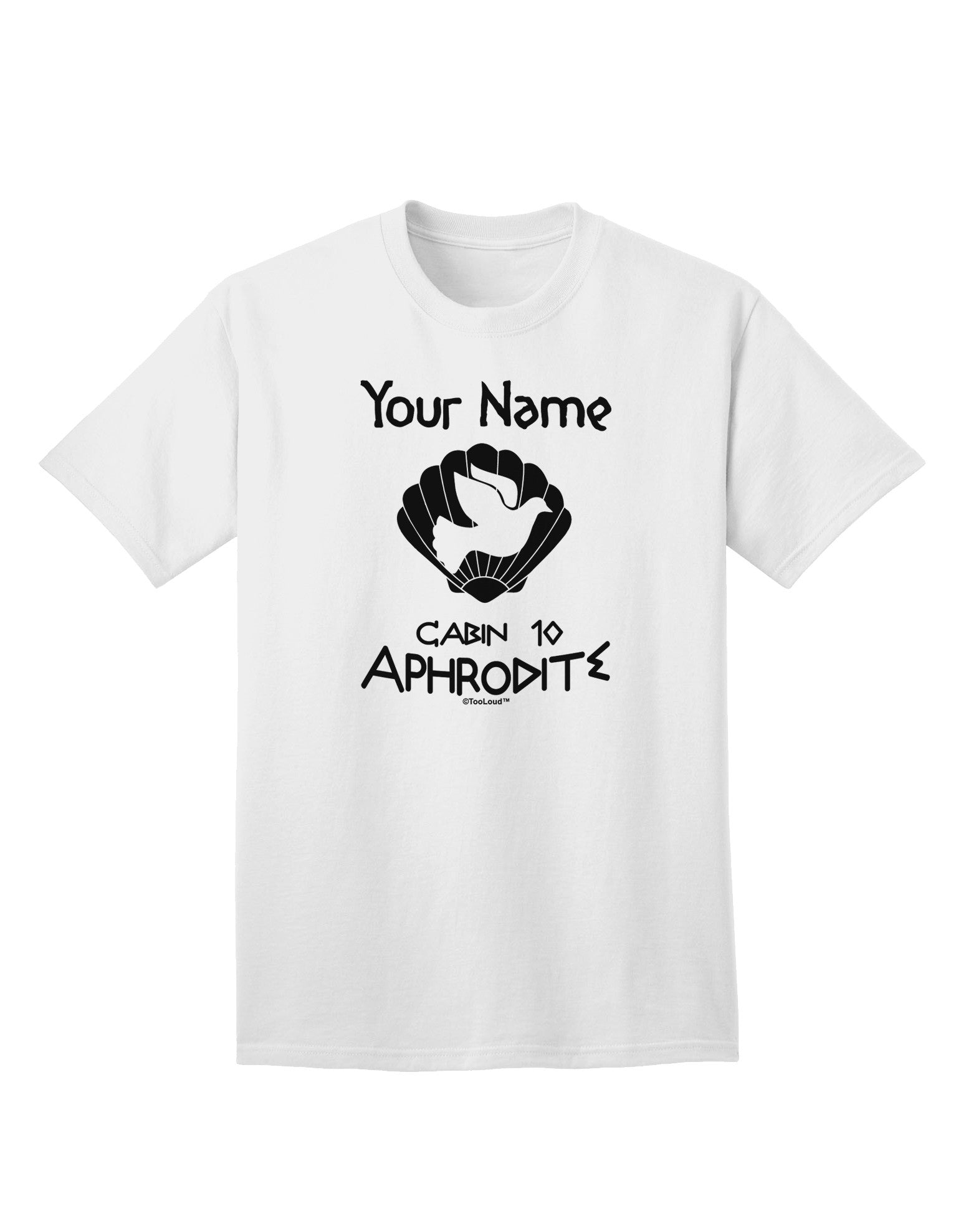Personalized Cabin 10 Aphrodite Adult T-Shirt-Mens T-Shirt-TooLoud-White-Small-Davson Sales