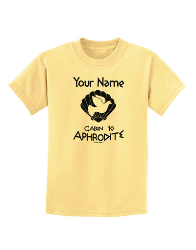 Personalized Cabin 10 Aphrodite Childrens T-Shirt-Childrens T-Shirt-TooLoud-Daffodil-Yellow-X-Small-Davson Sales