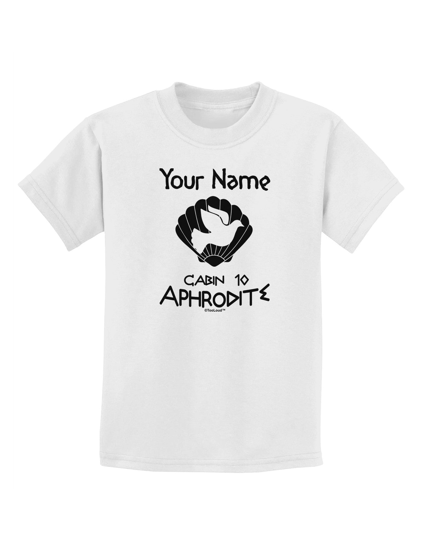 Personalized Cabin 10 Aphrodite Childrens T-Shirt-Childrens T-Shirt-TooLoud-White-X-Small-Davson Sales