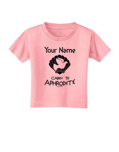 Personalized Cabin 10 Aphrodite Toddler T-Shirt-Toddler T-Shirt-TooLoud-Candy-Pink-2T-Davson Sales