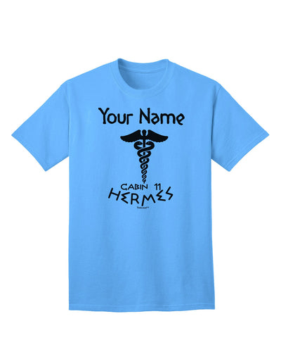 Personalized Cabin 11 Hermes Adult T-Shirt-Mens T-Shirt-TooLoud-Aquatic-Blue-Small-Davson Sales