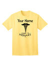 Personalized Cabin 11 Hermes Adult T-Shirt-Mens T-Shirt-TooLoud-Yellow-Small-Davson Sales