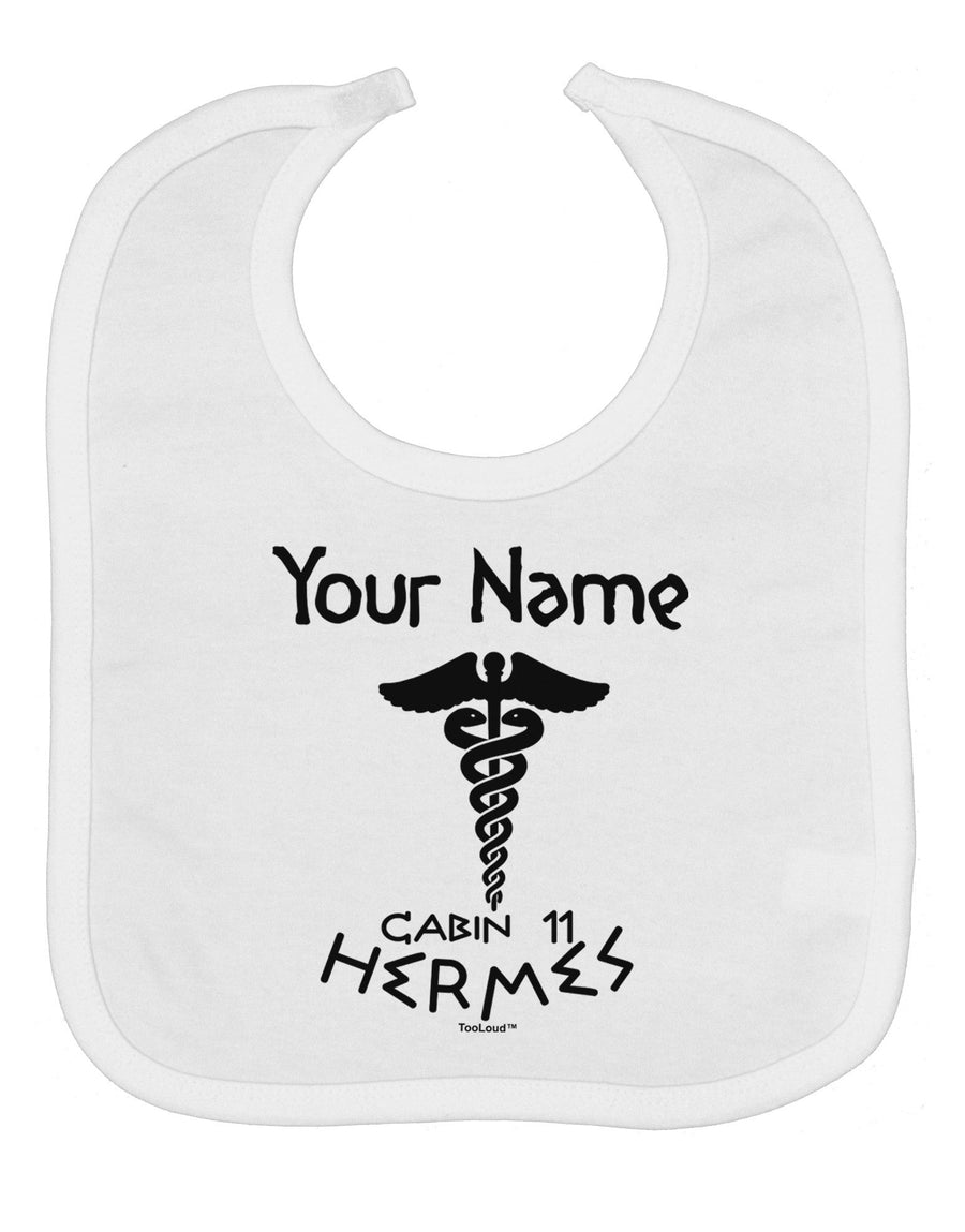 Personalized Cabin 11 Hermes Baby Bib by