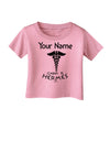 Personalized Cabin 11 Hermes Infant T-Shirt-Infant T-Shirt-TooLoud-Candy-Pink-06-Months-Davson Sales