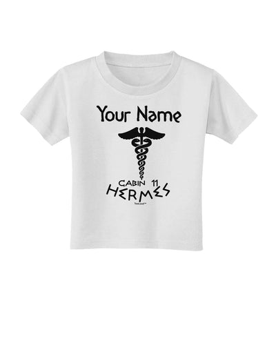 Personalized Cabin 11 Hermes Toddler T-Shirt-Toddler T-Shirt-TooLoud-White-2T-Davson Sales