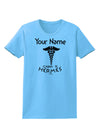 Personalized Cabin 11 Hermes Womens T-Shirt-Womens T-Shirt-TooLoud-Aquatic-Blue-X-Small-Davson Sales