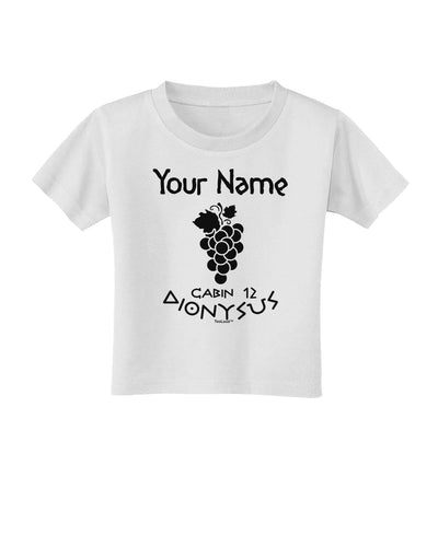 Personalized Cabin 12 Dionysus Toddler T-Shirt-Toddler T-Shirt-TooLoud-White-2T-Davson Sales