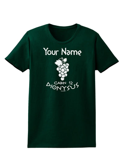 Personalized Cabin 12 Dionysus Womens Dark T-Shirt-TooLoud-Forest-Green-Small-Davson Sales