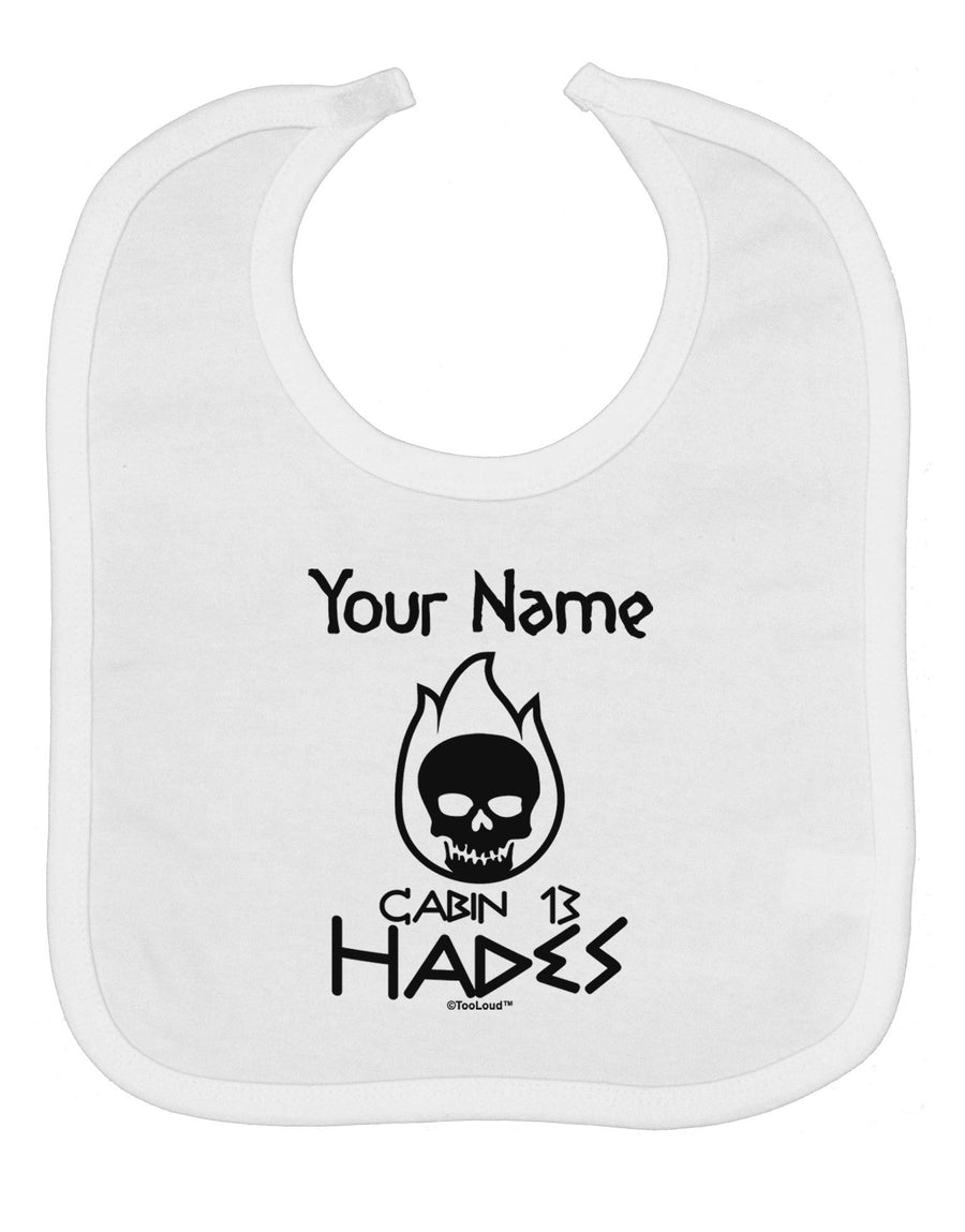 Personalized Cabin 13 Hades Baby Bib