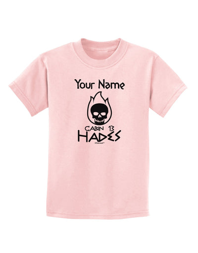 Personalized Cabin 13 Hades Childrens T-Shirt-Childrens T-Shirt-TooLoud-PalePink-X-Small-Davson Sales