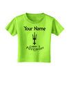 Personalized Cabin 3 Poseidon Toddler T-Shirt-Toddler T-Shirt-TooLoud-Lime-Green-2T-Davson Sales