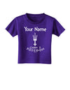 Personalized Cabin 3 Poseidon Toddler T-Shirt Dark-Toddler T-Shirt-TooLoud-Purple-2T-Davson Sales