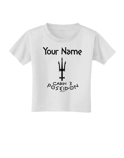 Personalized Cabin 3 Poseidon Toddler T-Shirt-Toddler T-Shirt-TooLoud-White-2T-Davson Sales