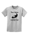 Personalized Cabin 4 Demeter Childrens T-Shirt-Childrens T-Shirt-TooLoud-AshGray-X-Small-Davson Sales