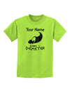 Personalized Cabin 4 Demeter Childrens T-Shirt-Childrens T-Shirt-TooLoud-Lime-Green-X-Small-Davson Sales