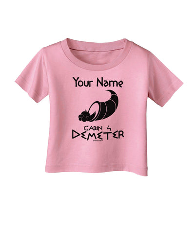 Personalized Cabin 4 Demeter Infant T-Shirt-Infant T-Shirt-TooLoud-Candy-Pink-06-Months-Davson Sales