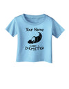 Personalized Cabin 4 Demeter Infant T-Shirt-Infant T-Shirt-TooLoud-Aquatic-Blue-06-Months-Davson Sales