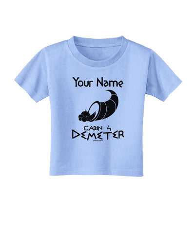 Personalized Cabin 4 Demeter Toddler T-Shirt-Toddler T-Shirt-TooLoud-Aquatic-Blue-2T-Davson Sales