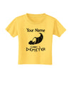 Personalized Cabin 4 Demeter Toddler T-Shirt-Toddler T-Shirt-TooLoud-Yellow-2T-Davson Sales