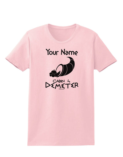 Personalized Cabin 4 Demeter Womens T-Shirt-Womens T-Shirt-TooLoud-PalePink-X-Small-Davson Sales