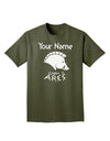 Personalized Cabin 5 Ares Adult Dark T-Shirt-Mens T-Shirt-TooLoud-Military-Green-Small-Davson Sales