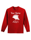 Personalized Cabin 5 Ares Adult Long Sleeve Dark T-Shirt-TooLoud-Red-Small-Davson Sales