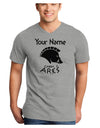 Personalized Cabin 5 Ares Adult V-Neck T-shirt by-Mens V-Neck T-Shirt-TooLoud-HeatherGray-Small-Davson Sales
