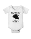 Personalized Cabin 5 Ares Baby Romper Bodysuit by-Baby Romper-TooLoud-White-06-Months-Davson Sales