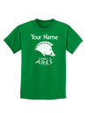 Personalized Cabin 5 Ares Childrens Dark T-Shirt-Childrens T-Shirt-TooLoud-Kelly-Green-X-Small-Davson Sales