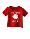 Personalized Cabin 5 Ares Infant T-Shirt Dark by-Infant T-Shirt-TooLoud-Red-06-Months-Davson Sales