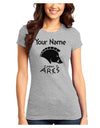 Personalized Cabin 5 Ares Juniors T-Shirt-Womens Juniors T-Shirt-TooLoud-Ash-Gray-Juniors Fitted X-Small-Davson Sales