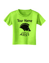 Personalized Cabin 5 Ares Toddler T-Shirt-Toddler T-Shirt-TooLoud-Lime-Green-2T-Davson Sales