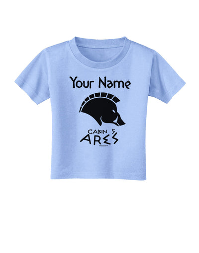 Personalized Cabin 5 Ares Toddler T-Shirt-Toddler T-Shirt-TooLoud-Aquatic-Blue-2T-Davson Sales