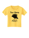 Personalized Cabin 5 Ares Toddler T-Shirt-Toddler T-Shirt-TooLoud-Yellow-2T-Davson Sales
