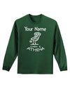 Personalized Cabin 6 Athena Adult Long Sleeve Dark T-Shirt-TooLoud-Dark-Green-Small-Davson Sales