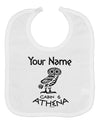 Personalized Cabin 6 Athena Baby Bib by