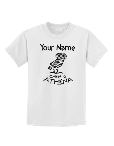 Personalized Cabin 6 Athena Childrens T-Shirt-Childrens T-Shirt-TooLoud-White-X-Small-Davson Sales