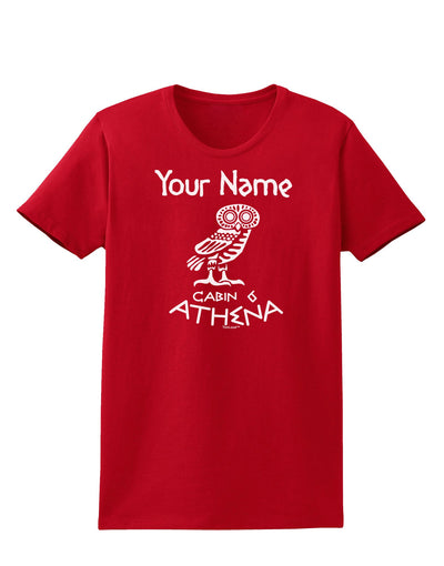 Personalized Cabin 6 Athena Womens Dark T-Shirt-TooLoud-Red-X-Small-Davson Sales